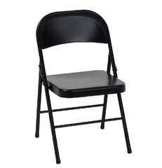 Black Metal Folding Chair