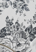 Black French Toile