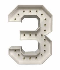 Number 3 (4ft)