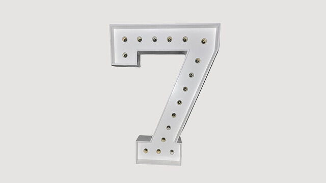 Number 7 (4ft)
