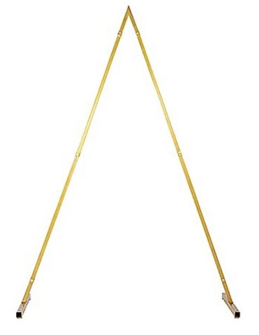 8ft. Gold Triangle Arch