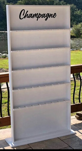 Champagne Wall (Holds 48)