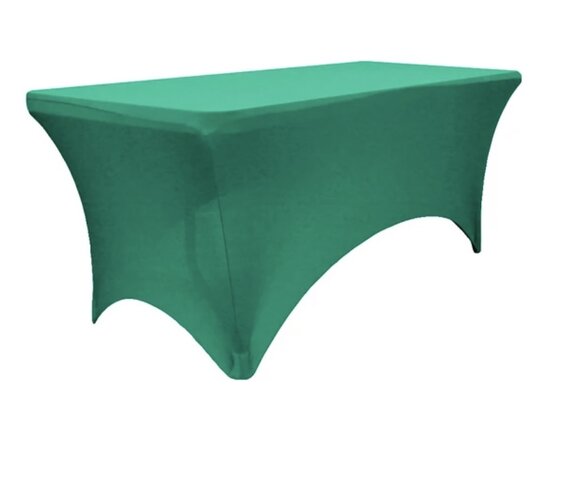 Emerald Green 6ft. Tablecloth (Spandex)