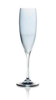 Indigo Champagne Glass