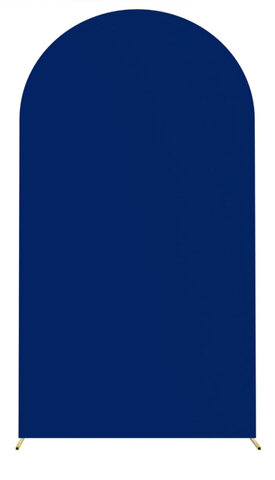 6ft Navy Spandex Arch Cover
