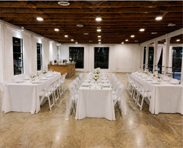 24 Person No Tent Birthday Package - Rectangle Tables