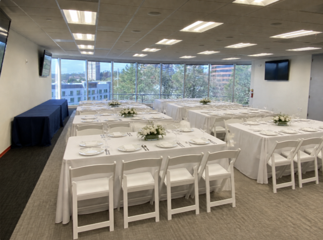 48 Person No Tent Birthday Package - Rectangle Tables