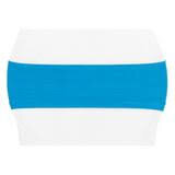 Turquoise Blue Spandex Chair Band