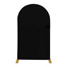 6ft Black Spandex Arch Cover