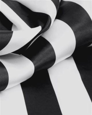 Black and White striped 120