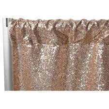 10FT. CHAMPAGNE SEQUIN DRAPES