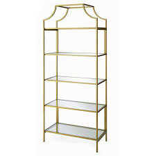 GOLD BAR BACK, 5 SHELF 