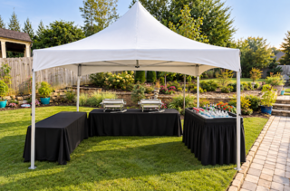 10x10 Food Service Tent Package