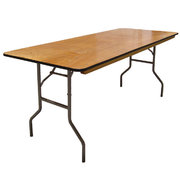 8ft. Rectangle Table (Wood)