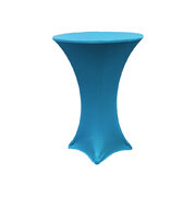 Aqua Blue 30" Round Tablecloth (Spandex)