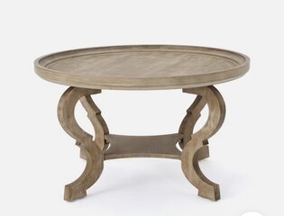Natural Wood Coffee Table