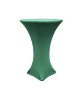Emerald Green 30" Spandex Tablecloth 