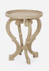 Natural Wood Side Table