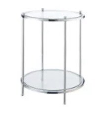 Silver End Table