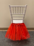 Red Tutu For Kids Chairs