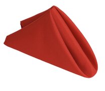 RED 20X20 NAPKINS (POLYESTER)