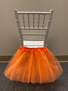 Orange Tutu For Kids Chairs