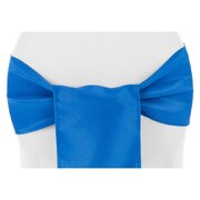 Royal Blue Chair Sash (Polyester)
