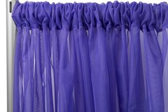 10ft. Purple Sheer Drapes