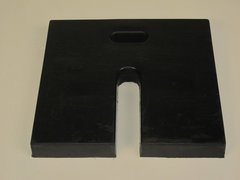20lb. Rubber Base Weights