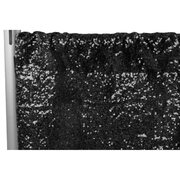 10ft. Black Drape (Sequin)