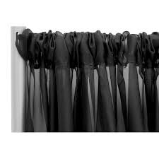 10ft Black Drape (Sheer)