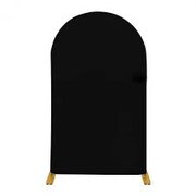 6ft Black Spandex Arch Cover