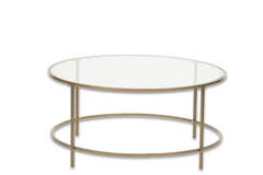 Gold Coffee Table (Round)