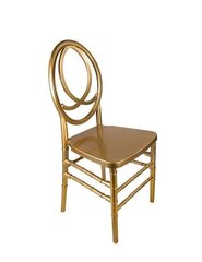 Gold Infinity Resin Chair