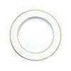 Gold Rim 10 1/2" Dinner Plate (Set of 10)