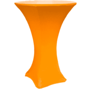 Orange 30" Round Tablecloth (Spandex)