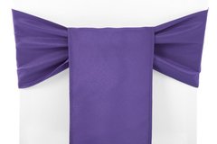 Purple Chair Sash (Polyester)