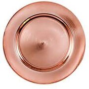 13" Rose Gold Acrylic Charger Plate