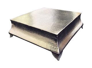 15 x17" Silver Embossed Cake Stand (Rectangle)