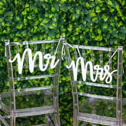 Mr And Mrs Hanging Signs