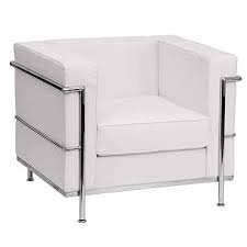White Lounge Chair