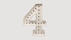 Number 4 (4ft)
