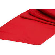 Red Runner Table Runner (Polyester)