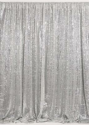 Silver Sequin Backdrop