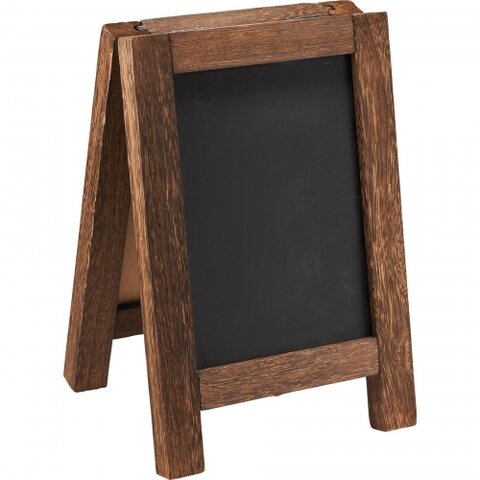 Mini Rustic Chalkboard Easel (Tabletop)