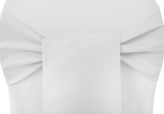 White Chair Sash (Polyester)