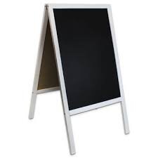 White Distressed Easel