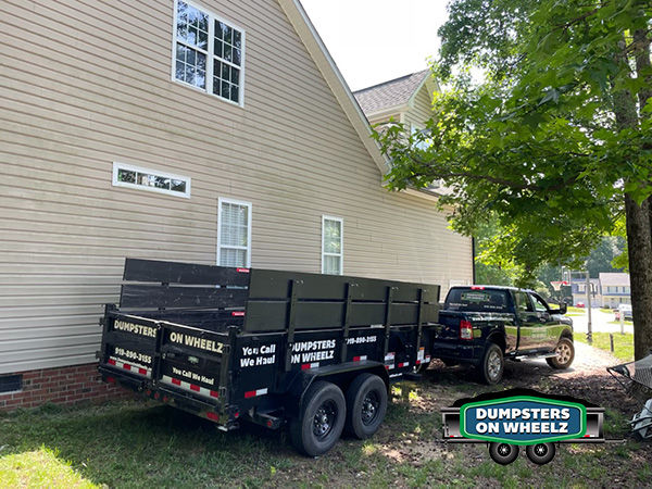 Residential Dumpster Auburn NC Homeowners Use for Repairs and Renovations