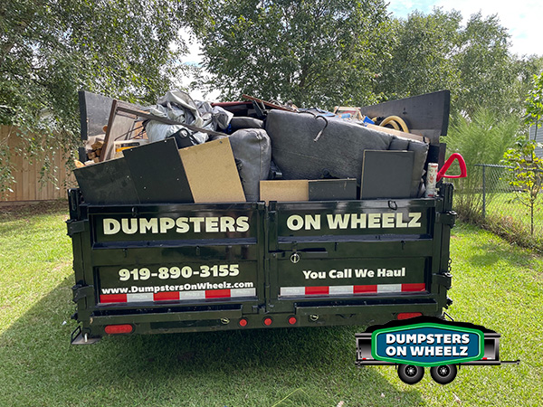 Budget Dumpster Rental Apex NC Residents Use to Clear Yard Waste