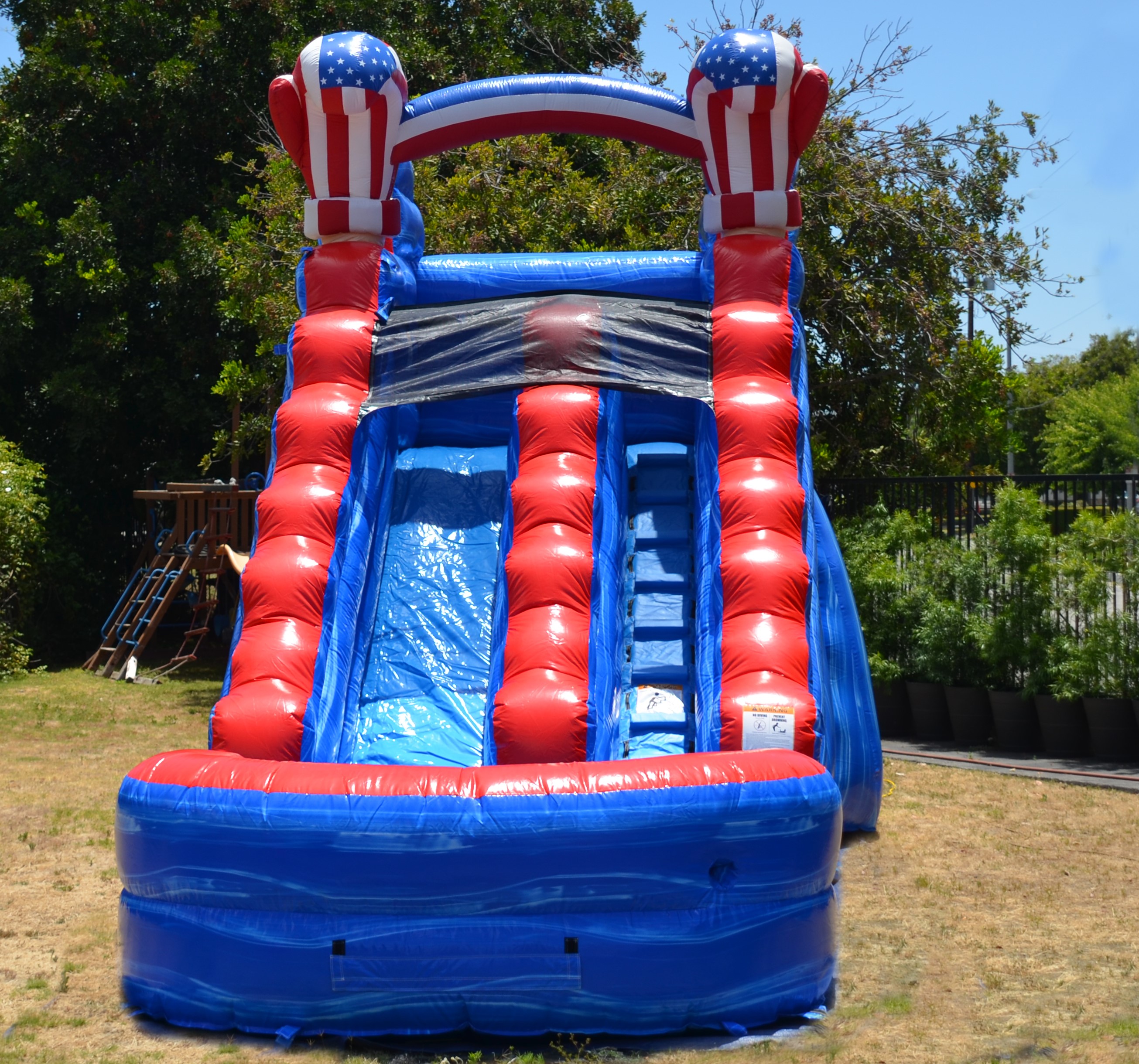 16ft Knockout Water Slide Rentals | JumpinJacksparty.com Charlotte NC